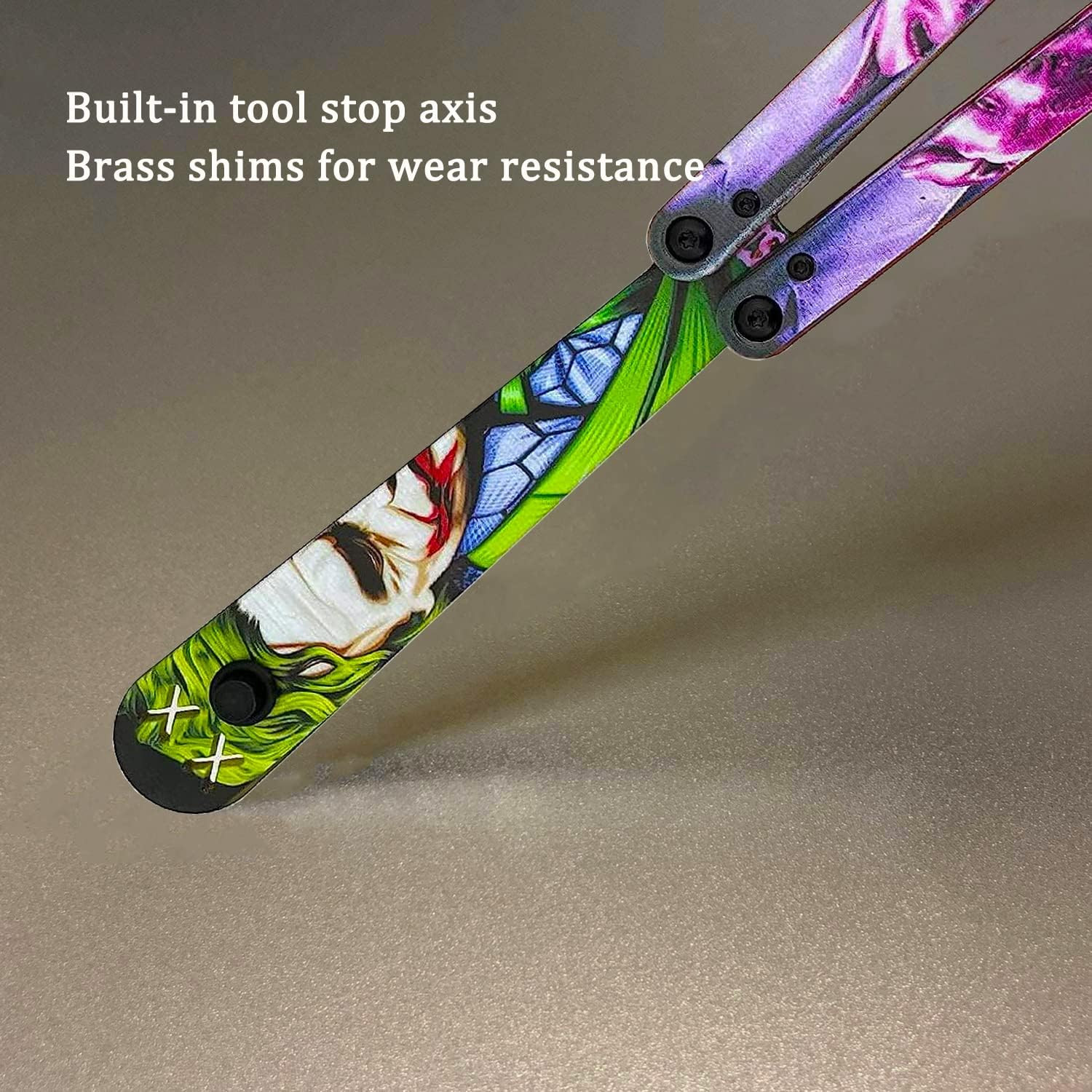 Folding Printed Patterns Plastic Tool, Integral Channel Handle, Ultra-Lightweigh