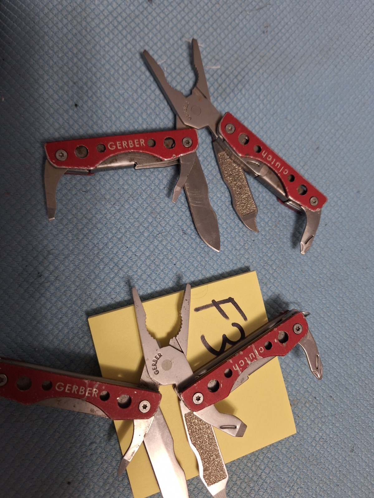 2 Gerber MINI CLUTCH MULTI TOOLS Red LOT F3