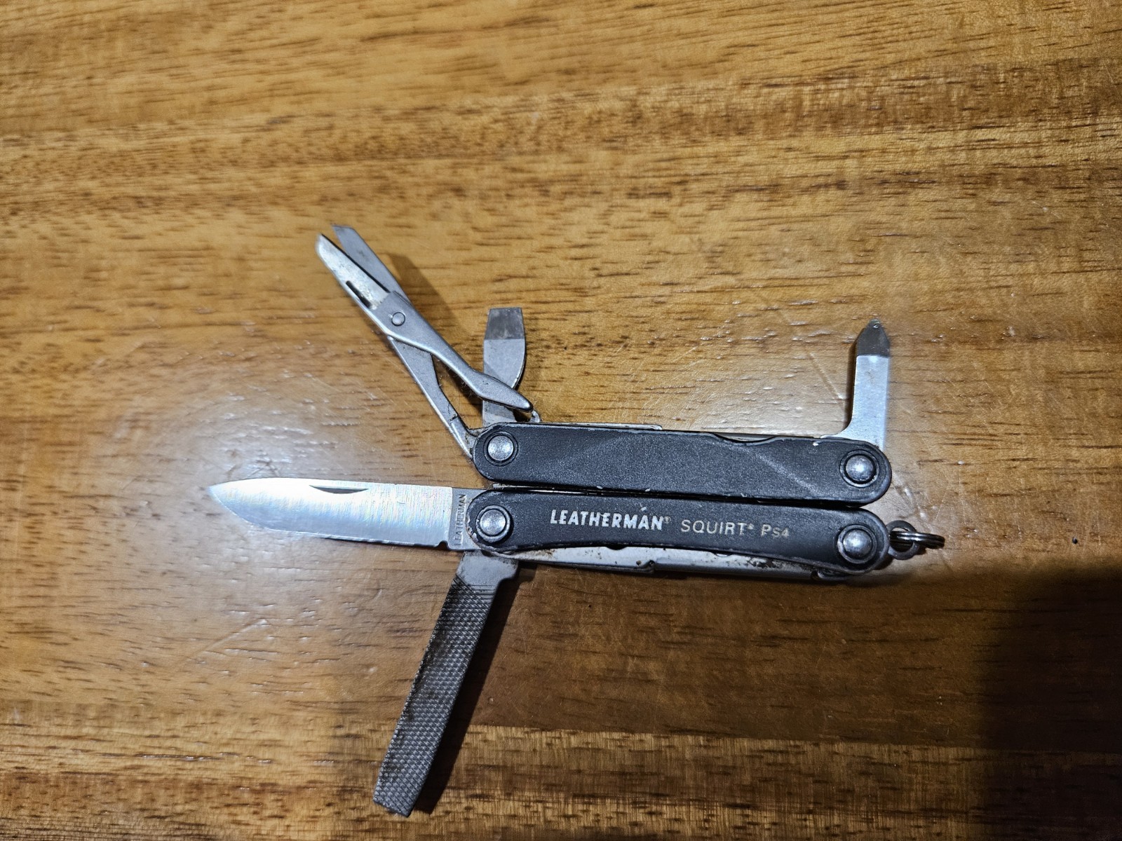 Leatherman Squirt Ps4 Black Broken Scissor Spring