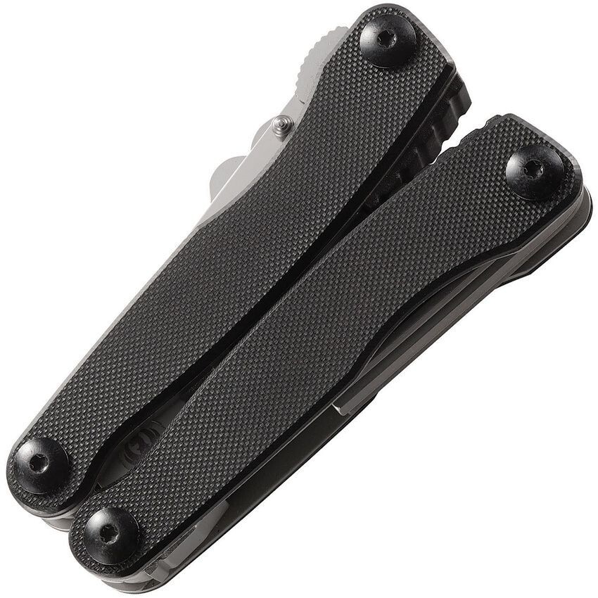 RUGER Multi Tool 1911 Ten Stainless Steel Tools Black G10 Handles Belt Sheath
