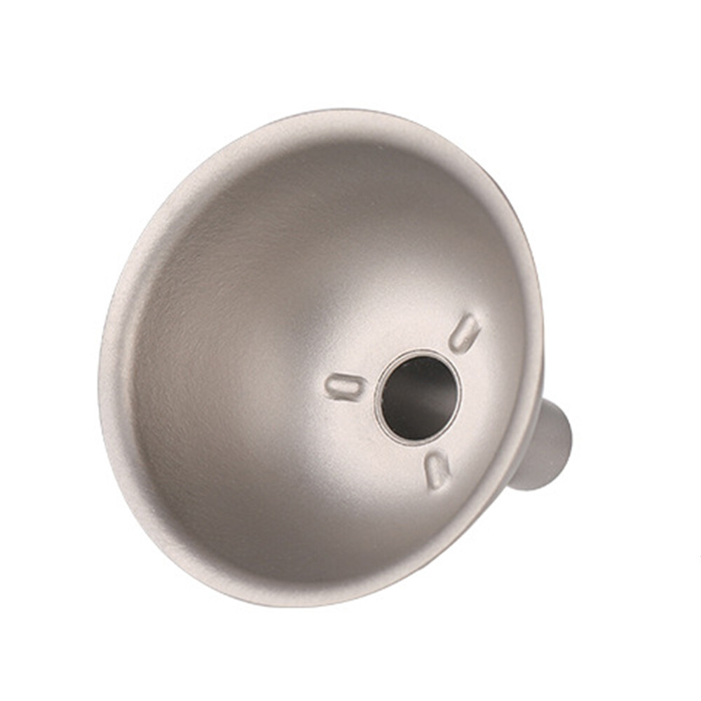 Lixada Titanium Funnel Wine Liquid Filling Funnels for Bottles Flasks Containers