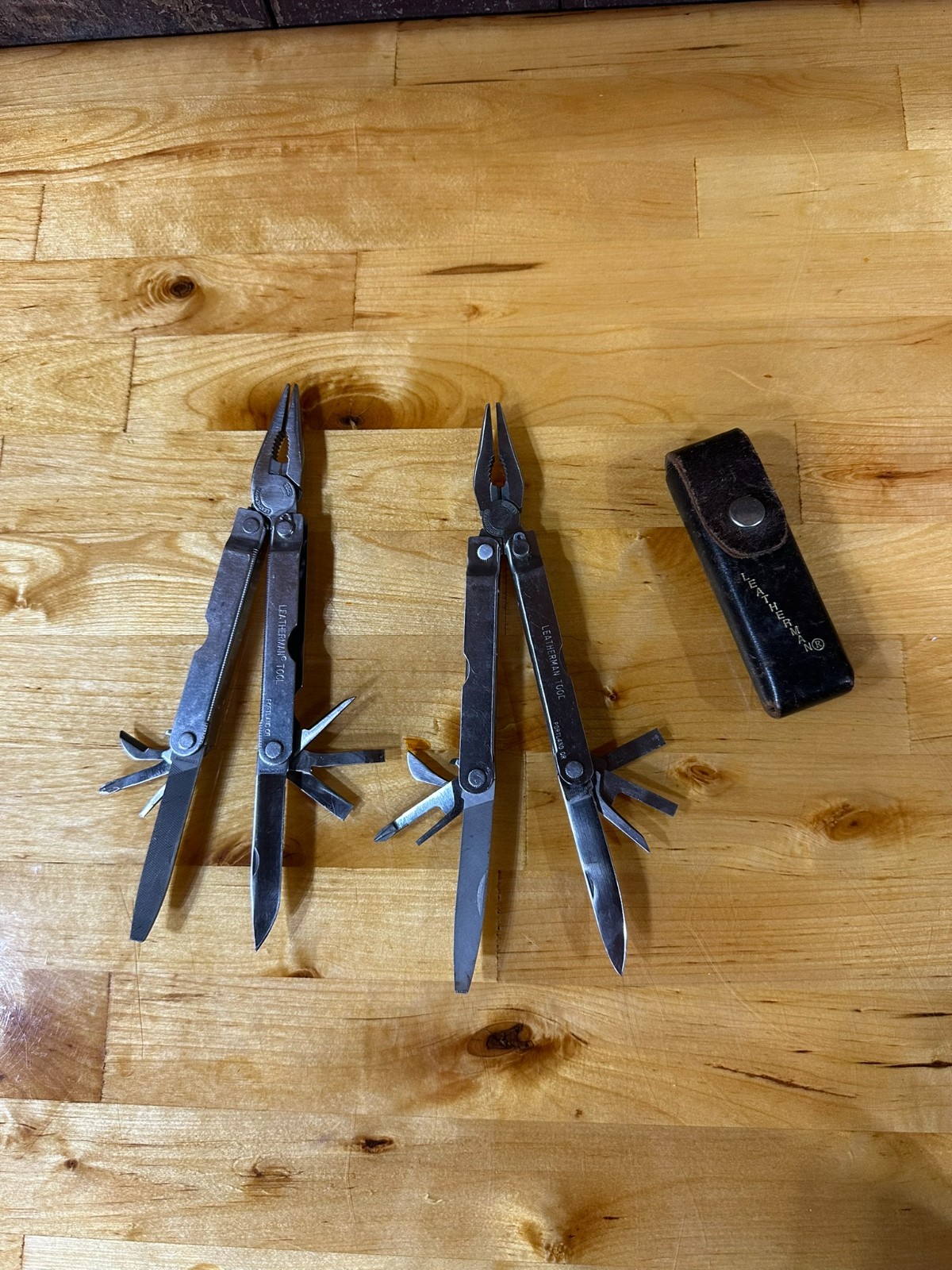 Vintage Leatherman Portland USA Multi Tools, Lot of 2 retired
