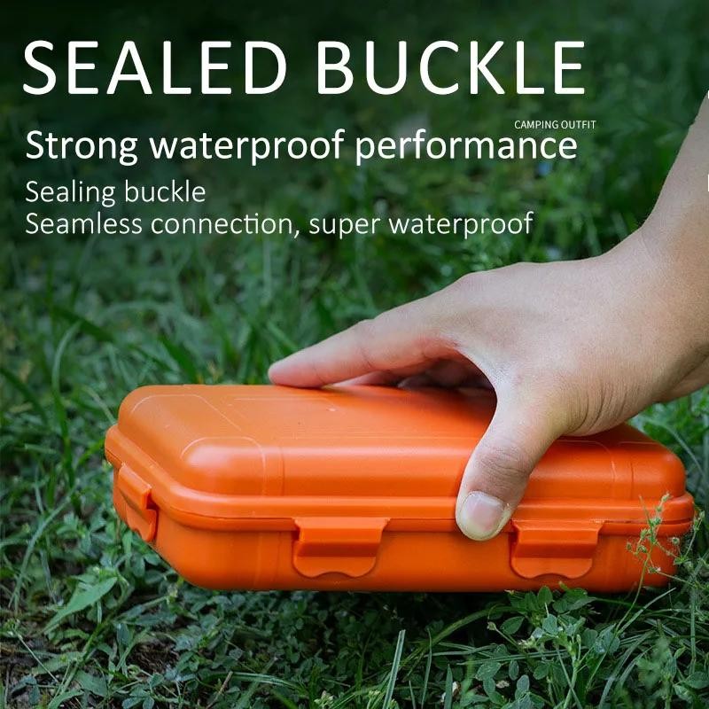 Edc Survival Tool Box Waterproof Shockproof Outdoor Camping Fishing Storage Bag