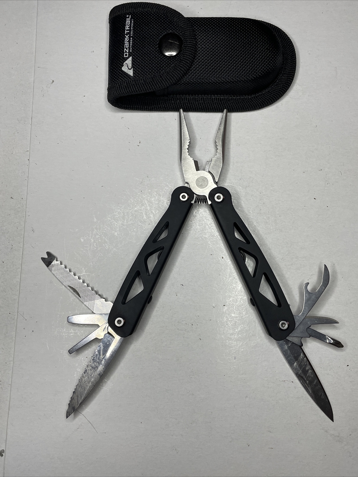 Ozark Trail MULTI-TOOL 11 function with Nylon Sheath