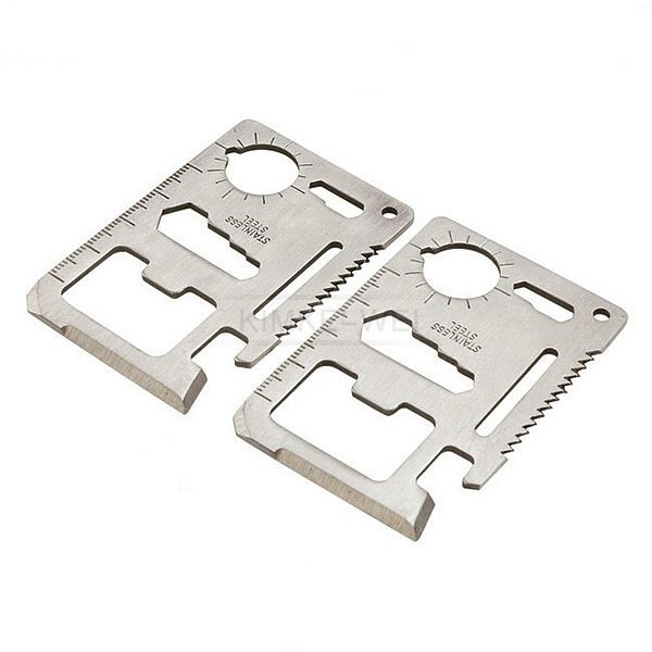Multi Tools 11 in 1 Hunting Outdoor Survival Camping Military Credit Card Knife