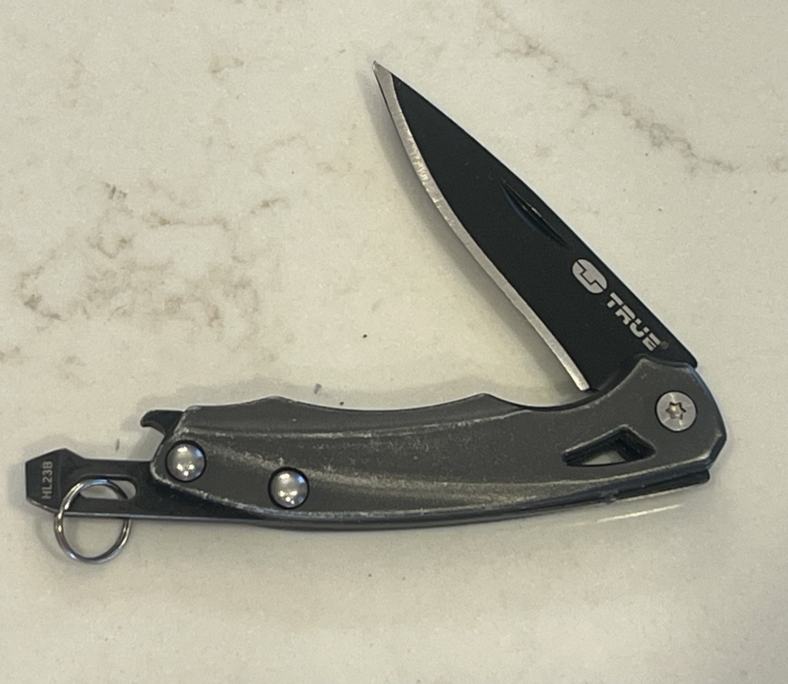 TRUE Slip Knife Stainless Steel Knife Very Solid! Nice!