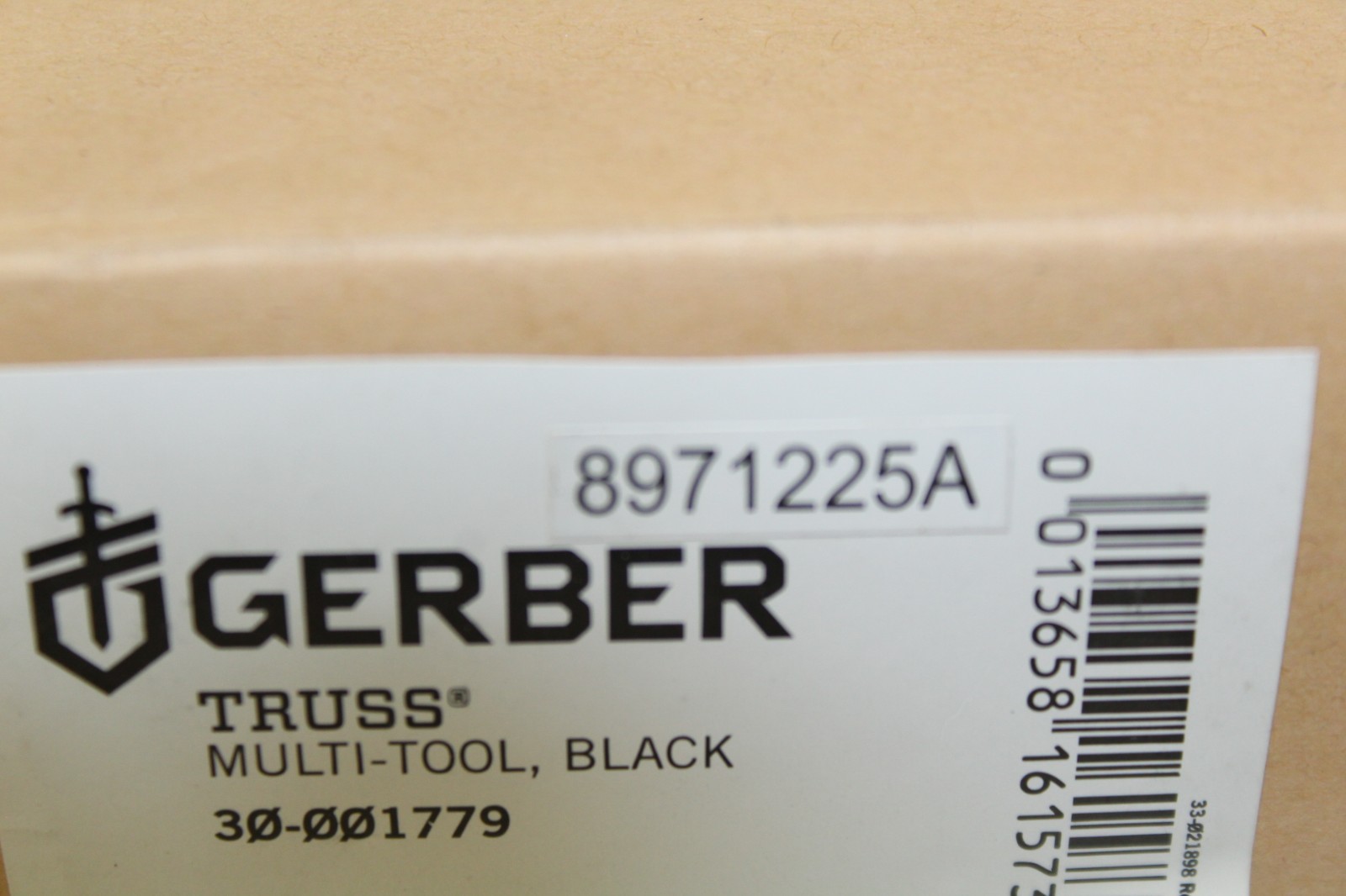 Gerber Truss Multitool Black with Multi-Position Sheath 30-001779 NEW FREE SHIPP