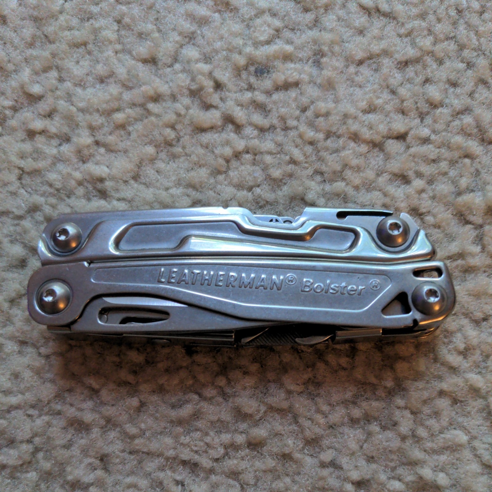 Leatherman Bolster Stainless Steel Multi-Tool With Pliers & Other Tools