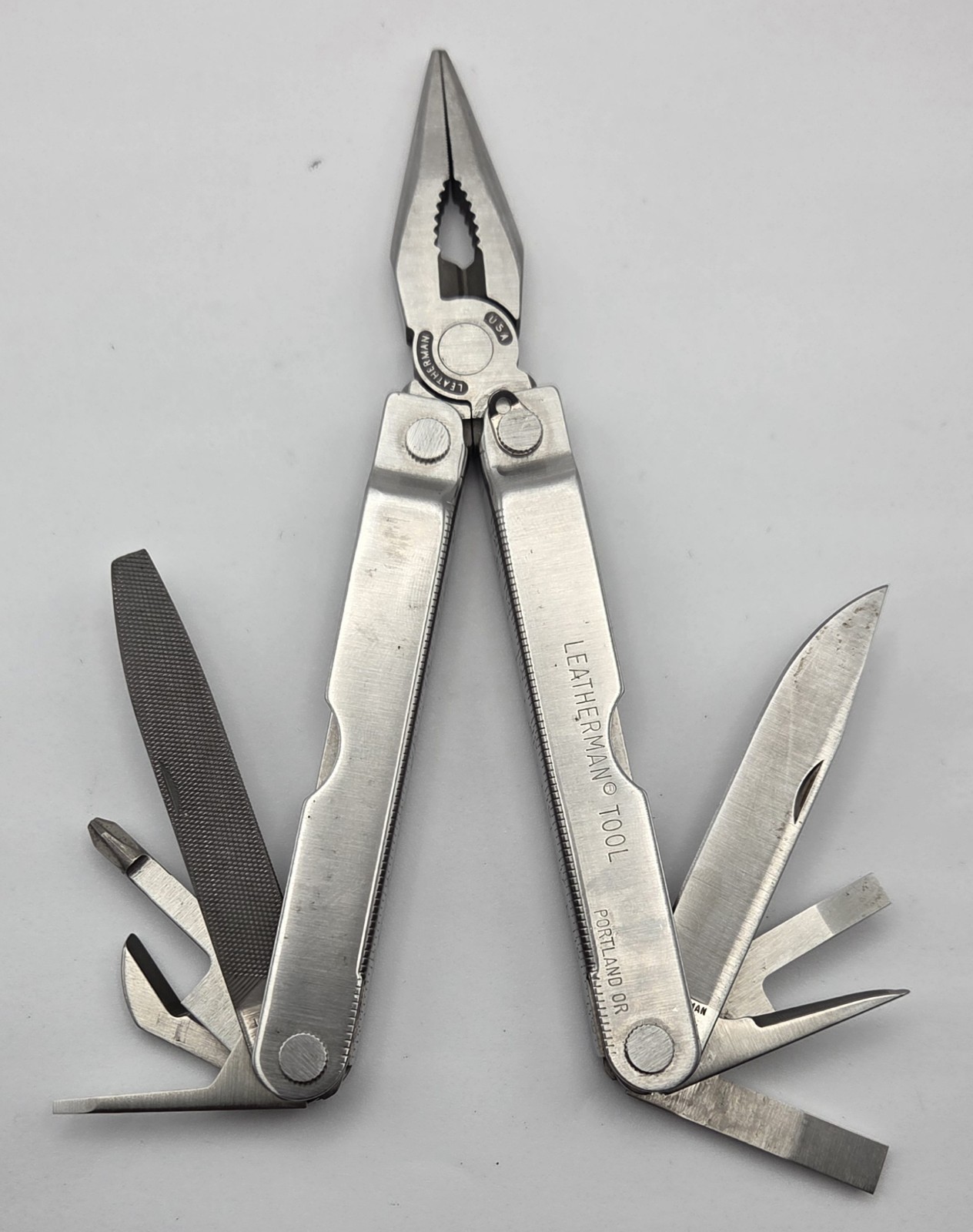 Vintage Original Leatherman Multi-Tool Portland OR Made in USA w/Leather Case