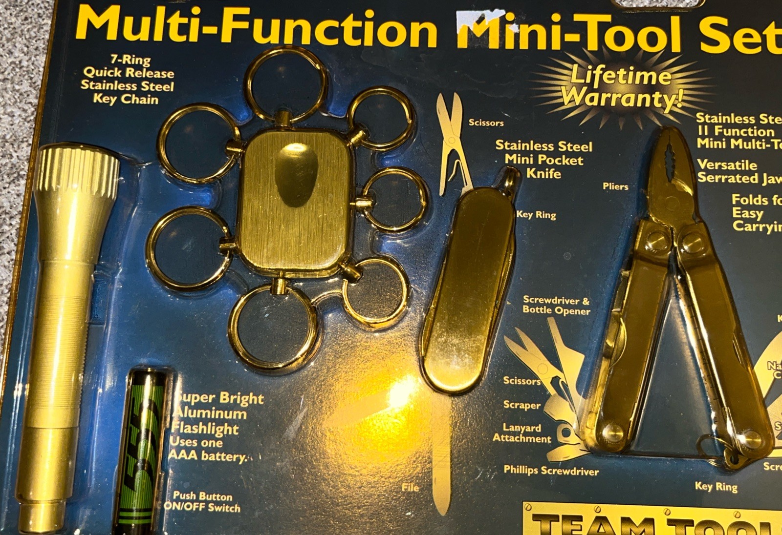 Multi Function. Mini Tool Set Team Tools 1999