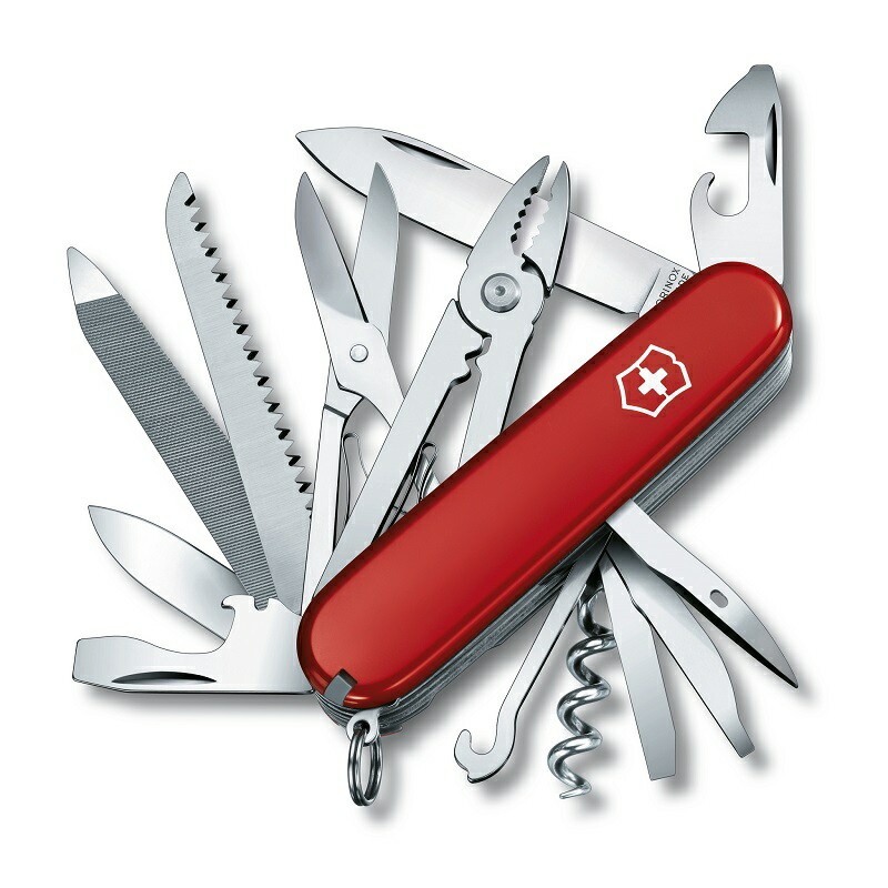 Victorinox Handyman 1.3773 Swiss Army Knife Red Multi-tool 24 Functions 91mm