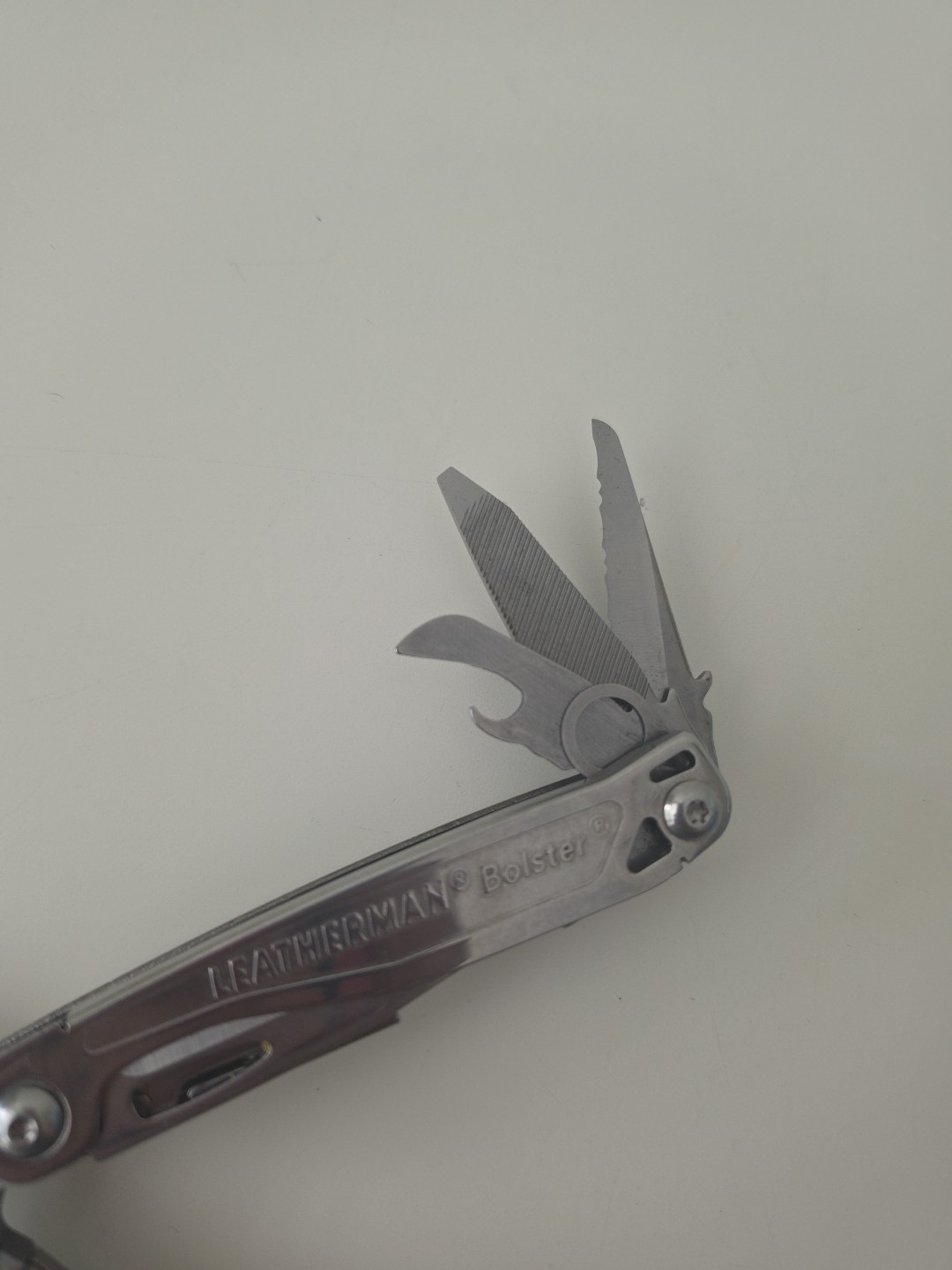 Leatherman Bolster Multi-Tool, Knife, Pliers And Sheath