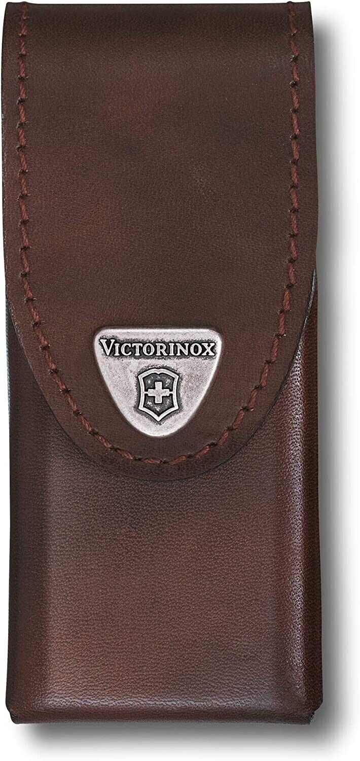 Victorinox Swiss Army Knife, Swisstool Spirit Plus With Leather Pouch 53802, NIB