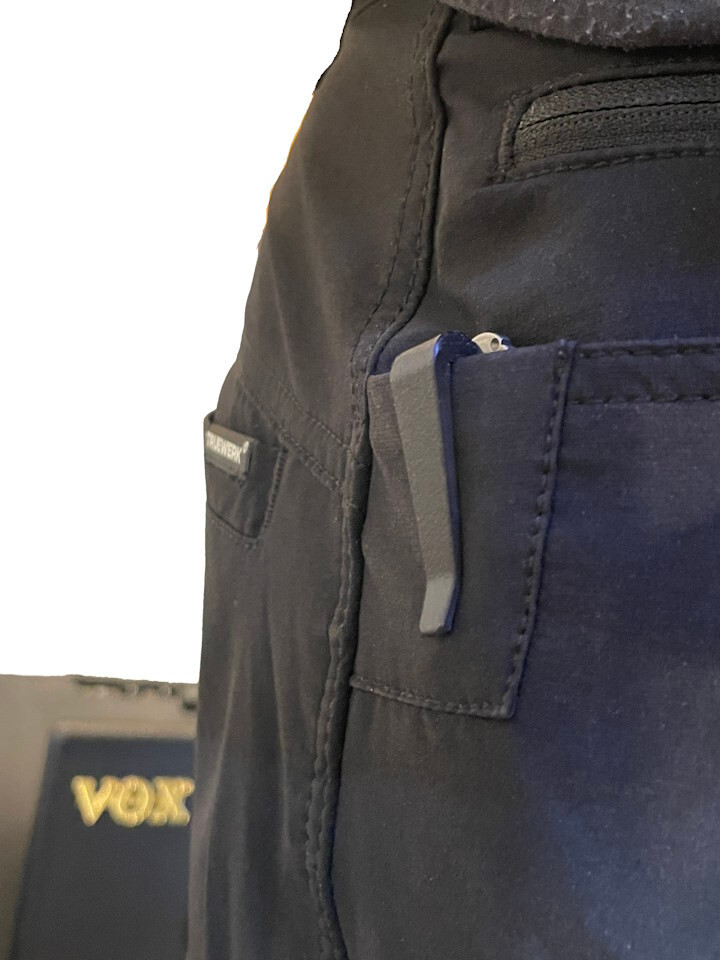 Pocket clip for Gerber Armbar Slim Drive, and Slim Cut EDC pocket knife