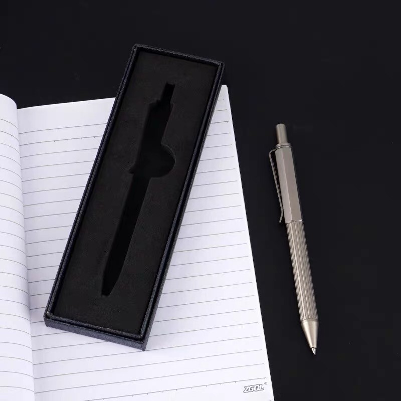 Titanium Alloy Mini Portable Pen Collectible Write Signature EDC Multi-Tool Pen