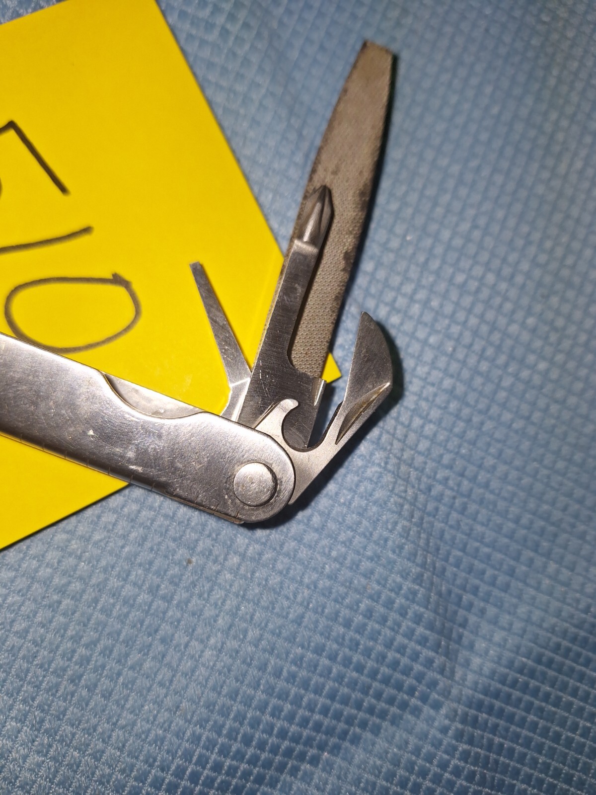1 RARE LEATHERMAN ORIGINAL PST Multi Tool Knife BIG LETTERS Lot 510