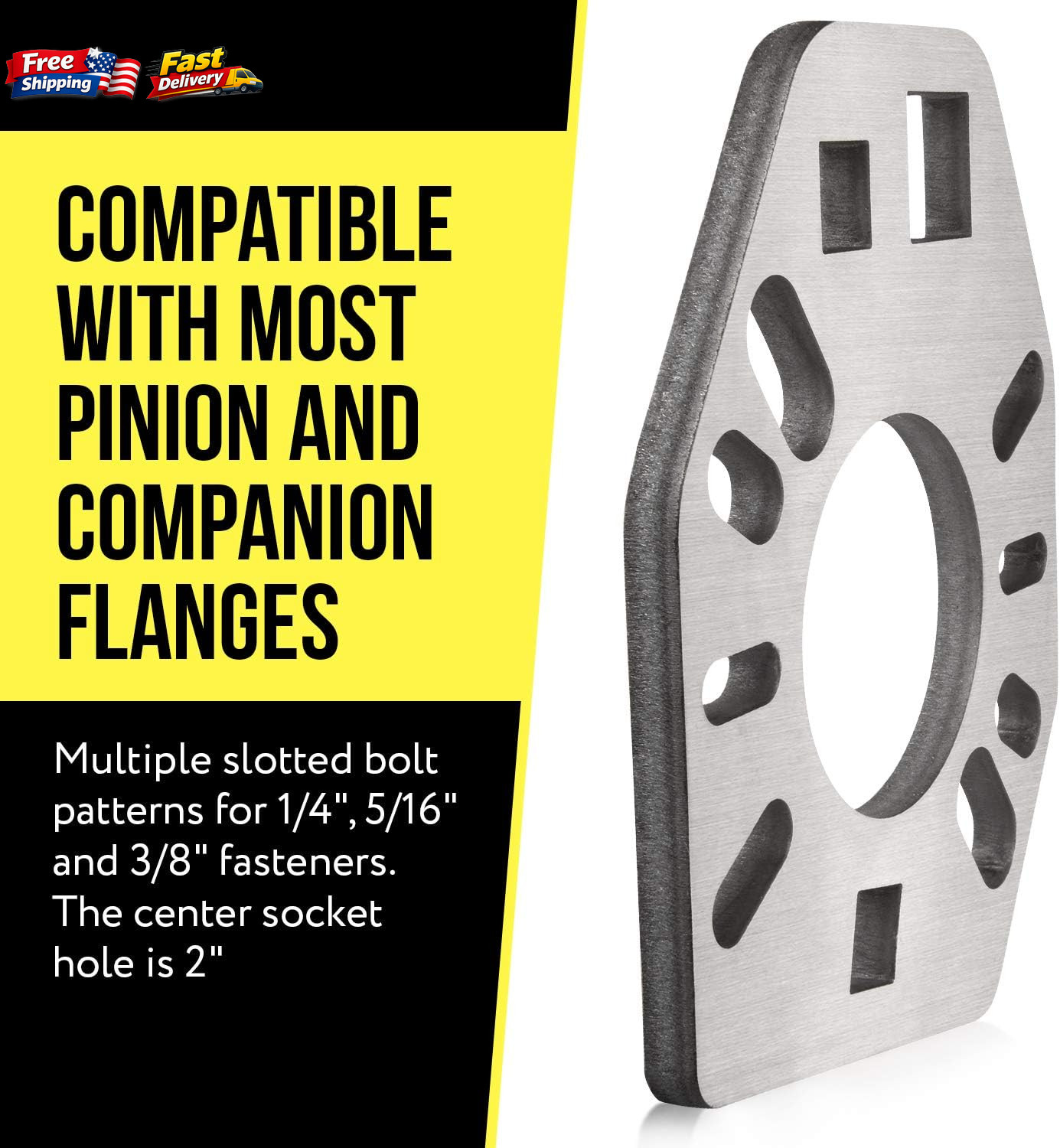 Mission Automotive Pinion Flange Holding Tool Stainless Steel Silver Coated