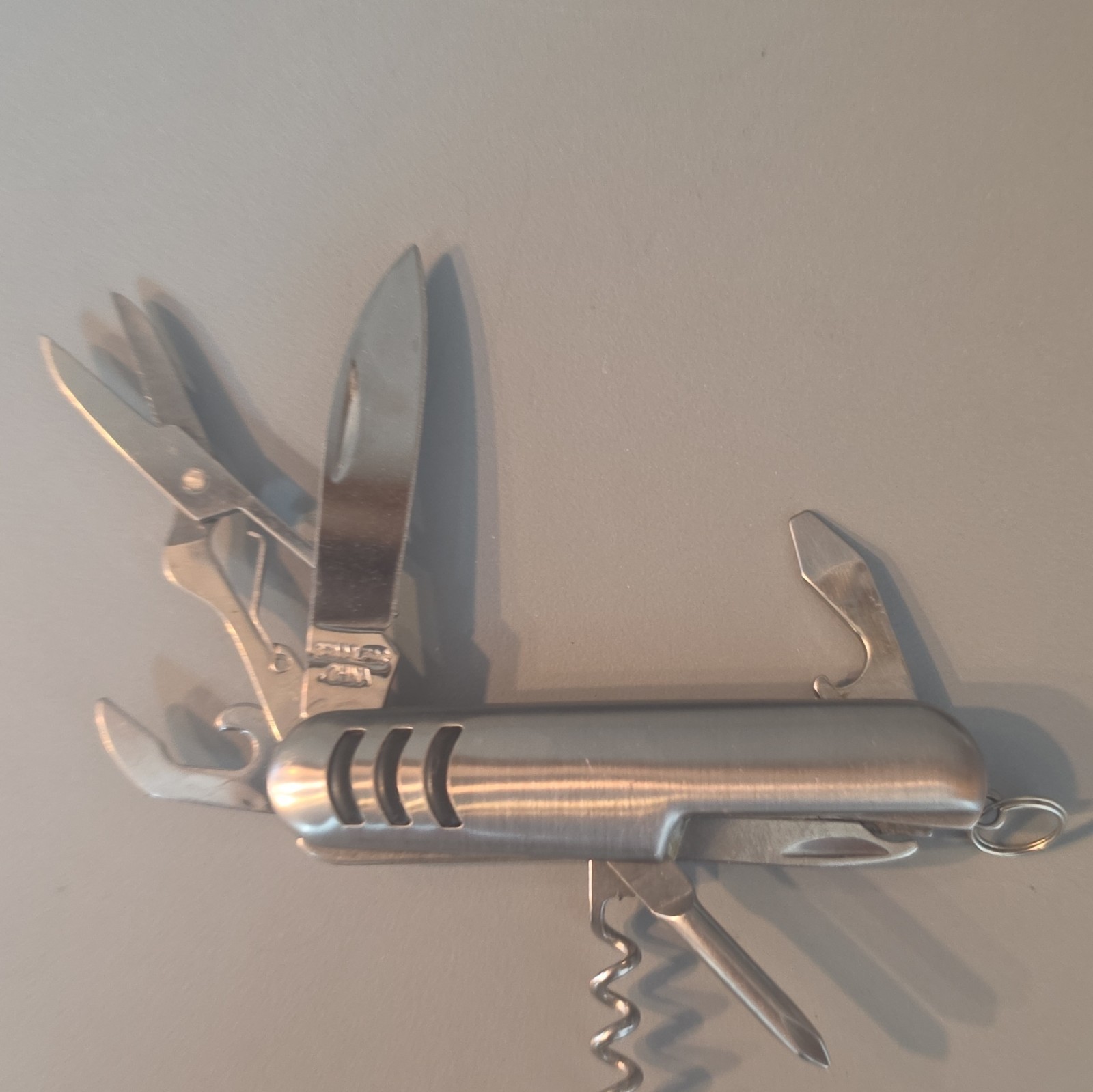 Oregon Masonic Charitable Foundation Stainless Multi-Tool Knife 7 Tools Scissors