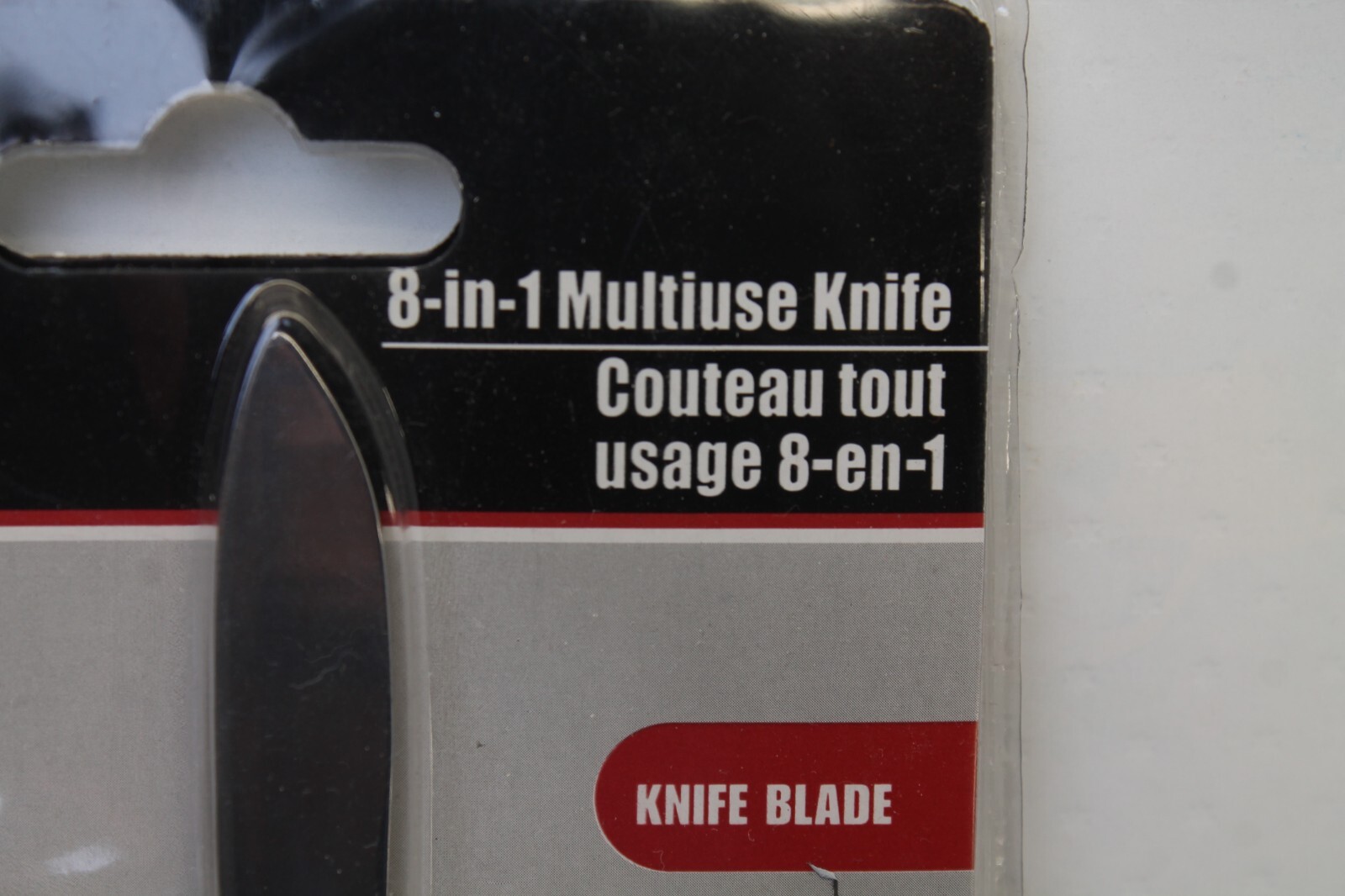 Multitool Multi Use Knife – Scissors, Can Opener, Nail File, Flat Screwdriver