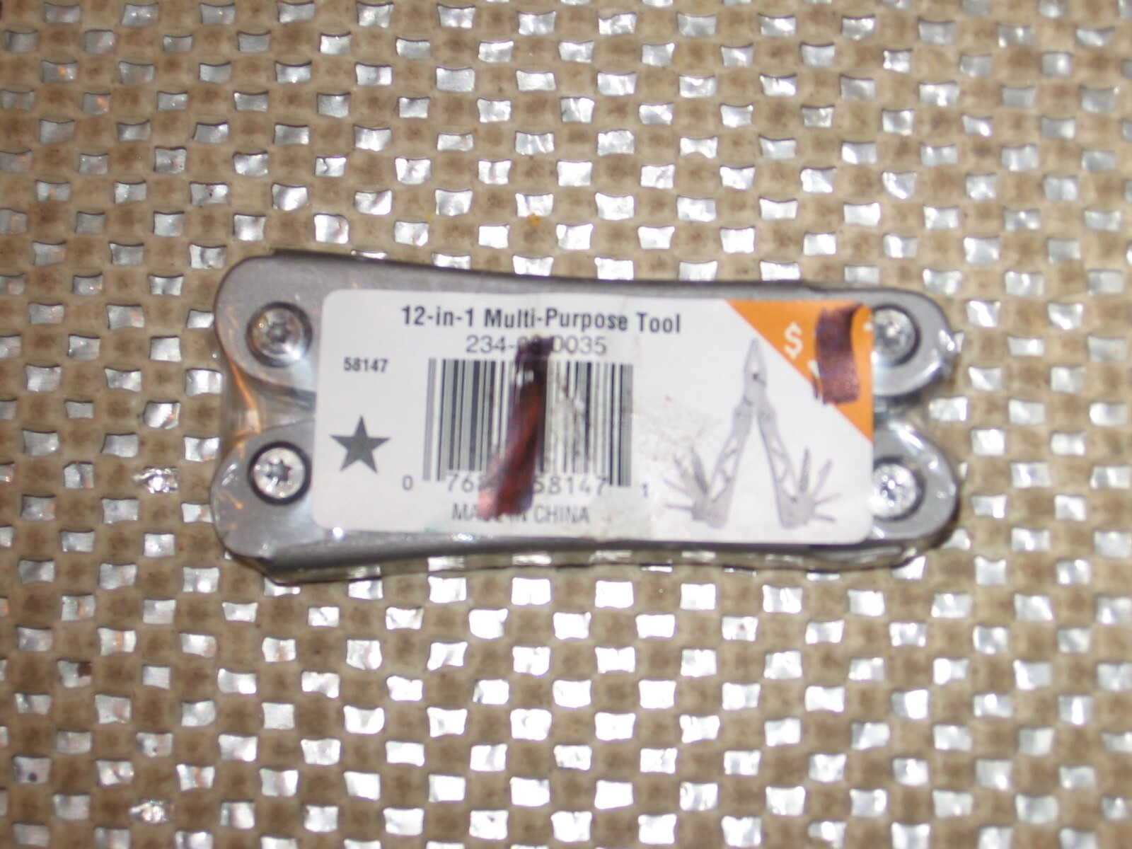 Pair of Small Multi Tools One New and One w/ Penlight & Pouch
