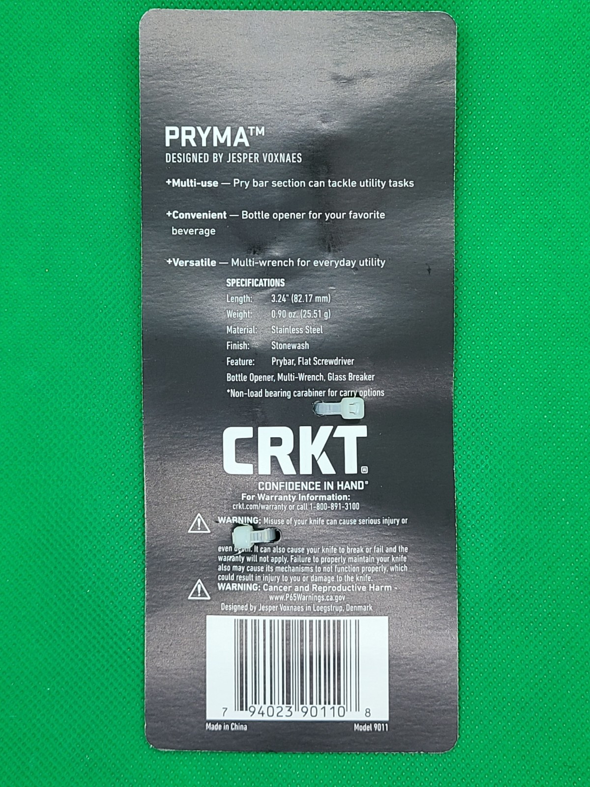 CRKT – Pryma 9011 Pocket Tool Keychain – New