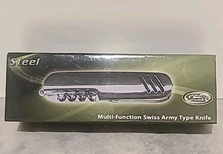 Vintage (2006) RITE EDGE StnlssSteel Multi Tool Swiss Army Knife Never Opened