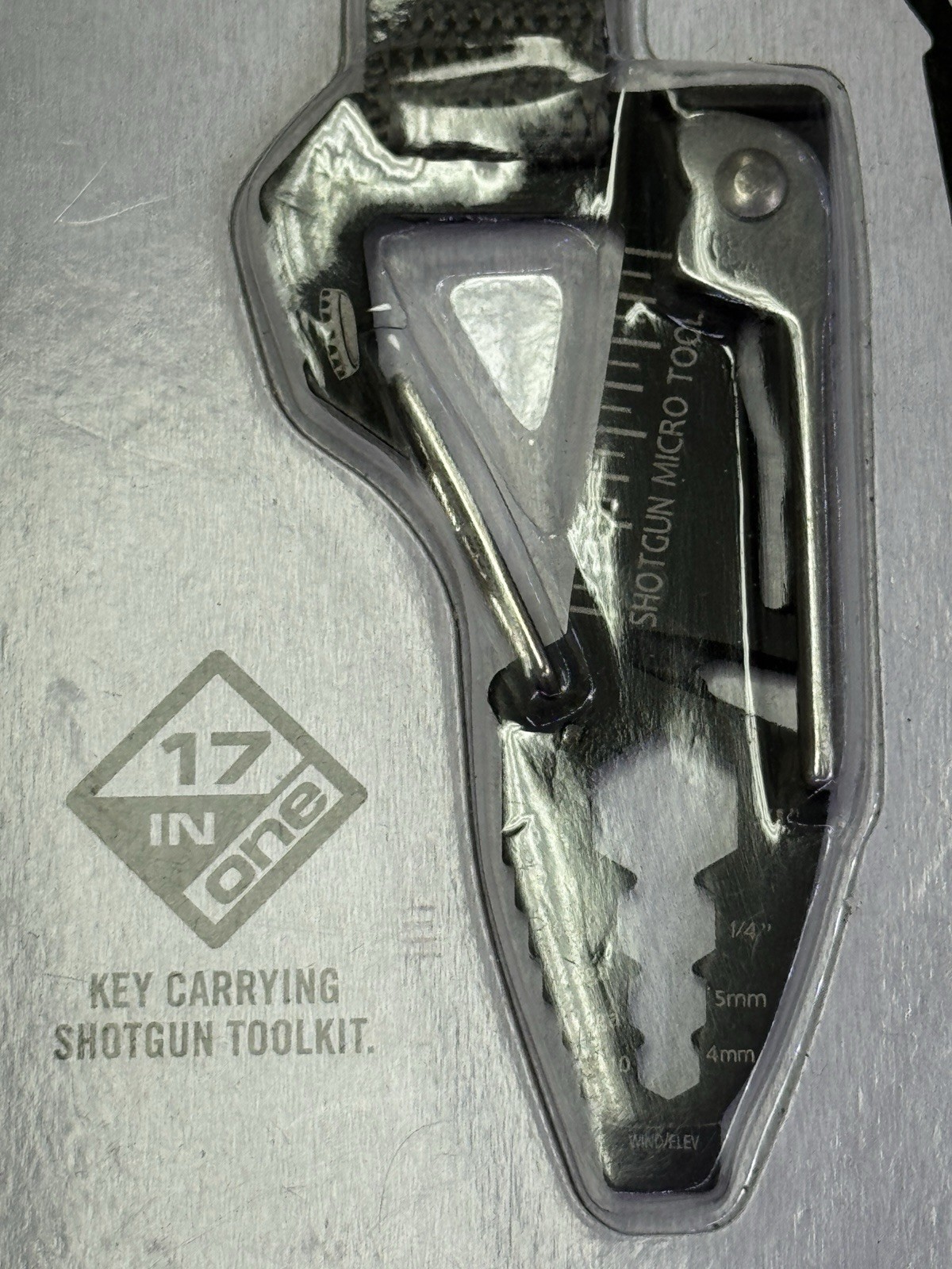 Real Avid Shotgun Micro Tool 17-in-1 Keychain Multi-Tool Choke Wrench – NIB