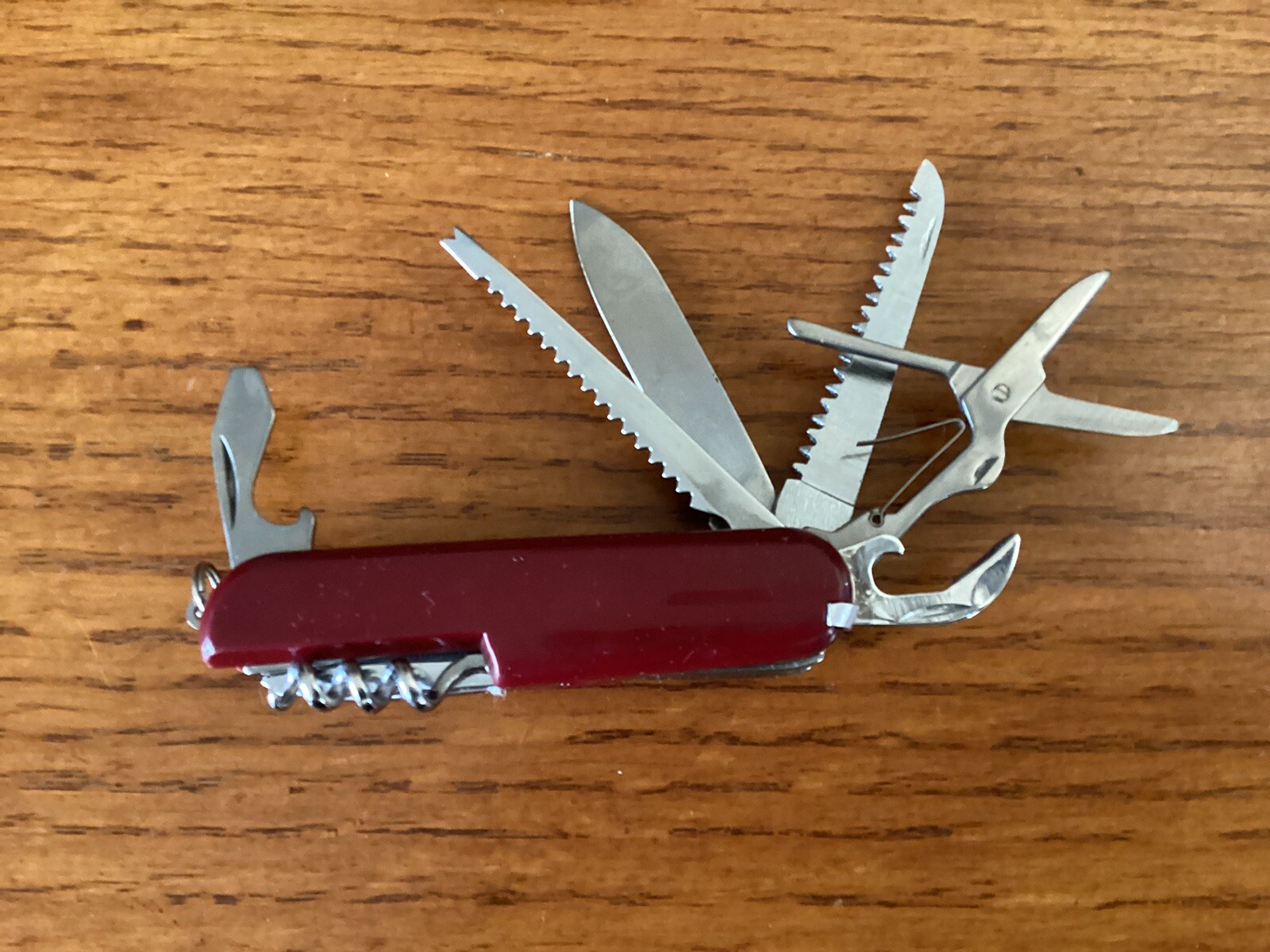 Swiss Foldable Style Pocket Knife Multi Tool Plus A Mini Version New Open Box
