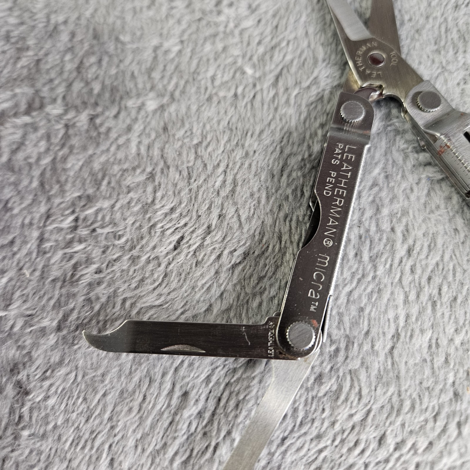Leatherman Micra Multi-Tool Pat Pending Stainless Steel 7 Tool