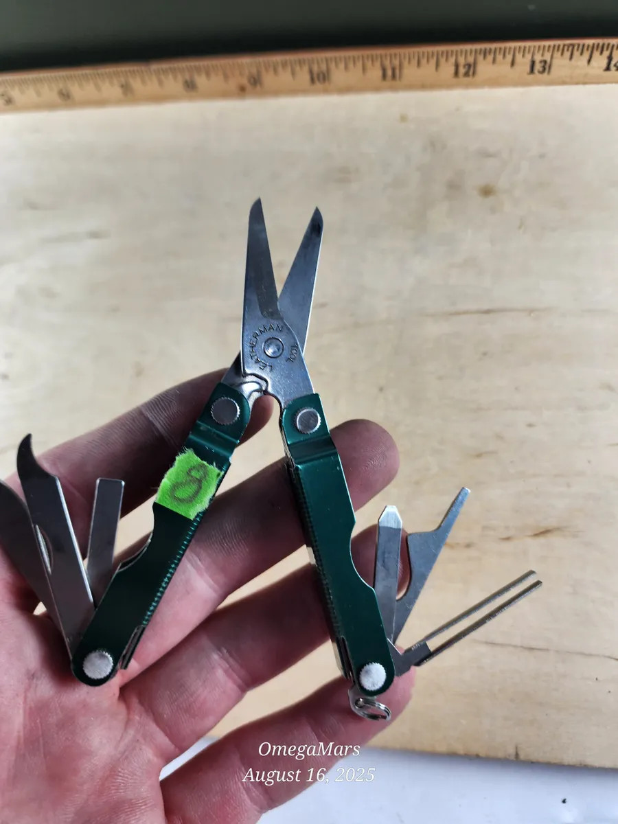 Leatherman Micra Green #8 Light usage