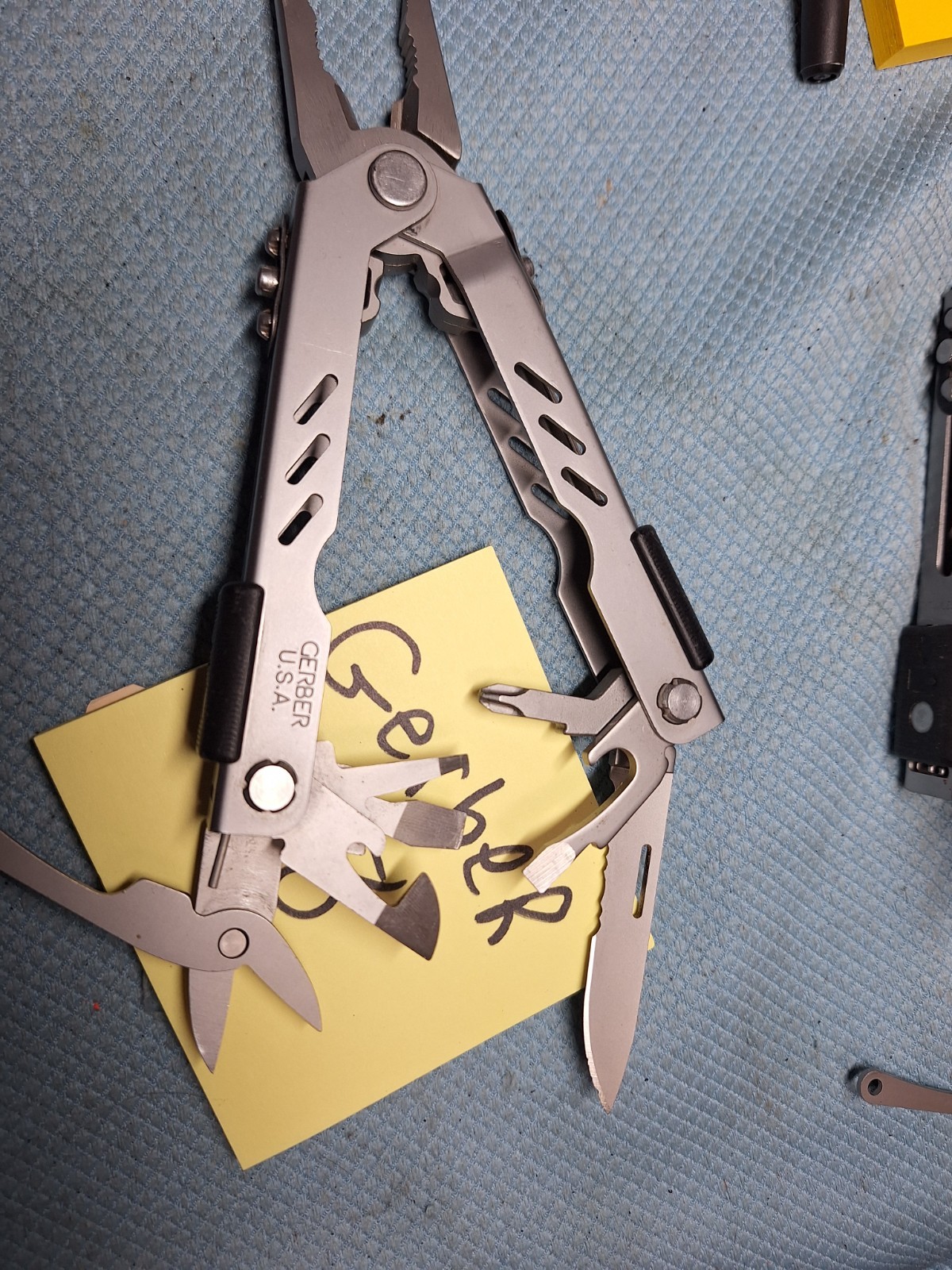 1 SILVER GERBER 400 Multi Tools U.S.A. EXCELLENT loc Gerber 58
