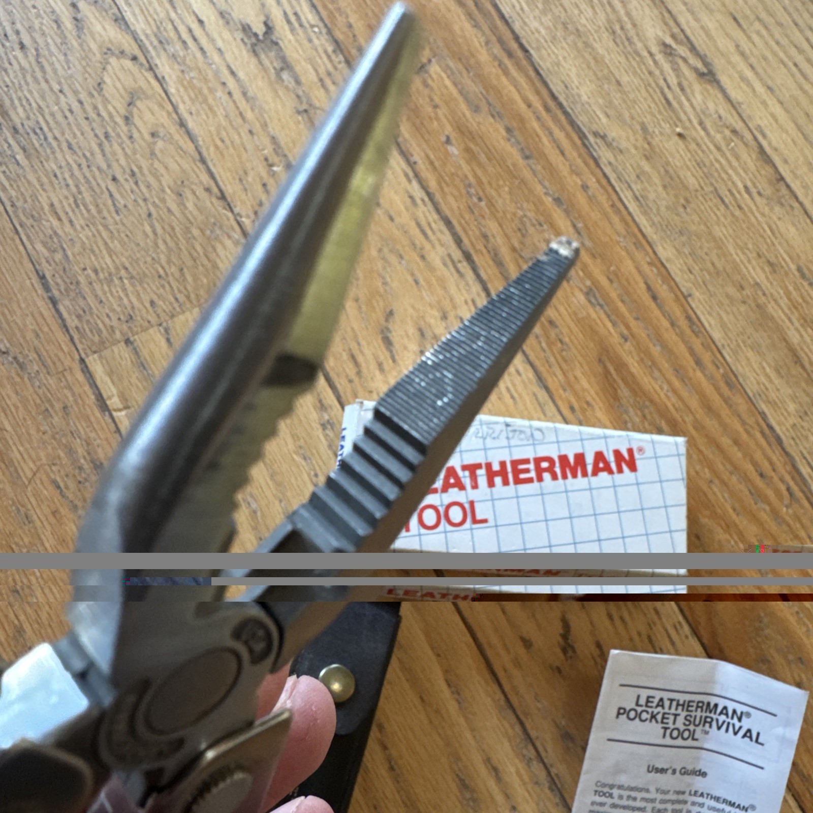 LEATHERMAN PST US PAT 1325473 MULTI TOOL EARLY MODEL POCKET SURVIVAL TOOL
