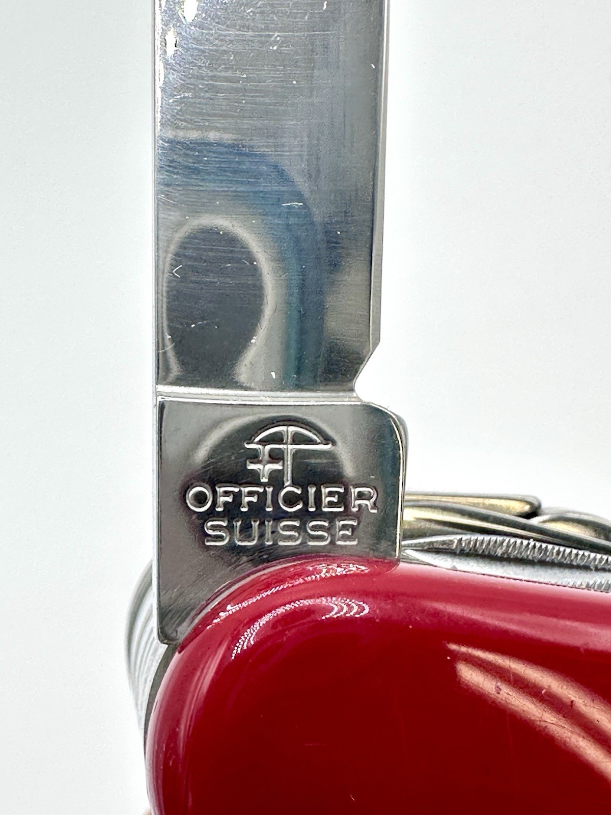 Victorinox Officier Suisse Swiss Army Knife W/ Case & Fisher Space Pen