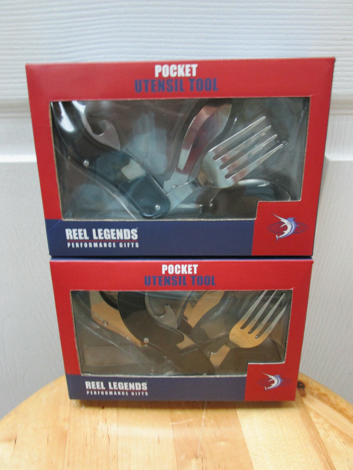 2 x Reel Legends Pocket Utensil Tool, 3 Blade-Black (GMP0133PBE-075)