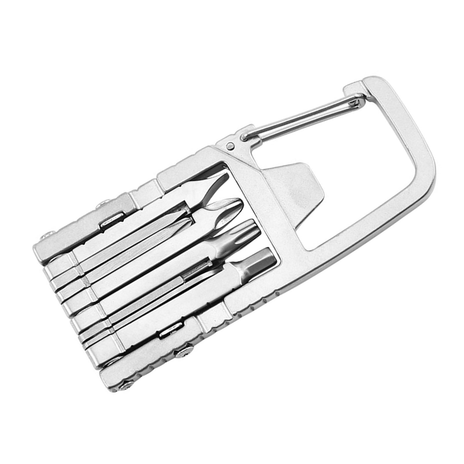 12-in-1 Stainless Steel Folding Multitool, Screwdriver & Opener