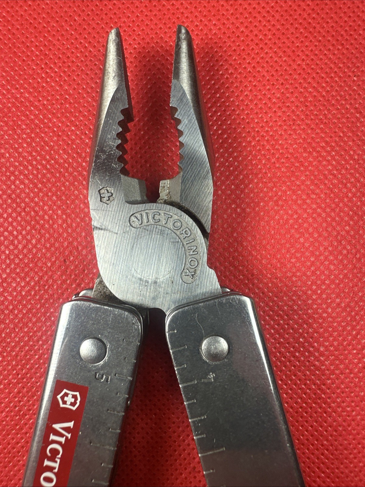 Rare 1998 Victorinox Swiss Tool RS Rescue 3.0326 Multi-Tool, Sheath, Scissor