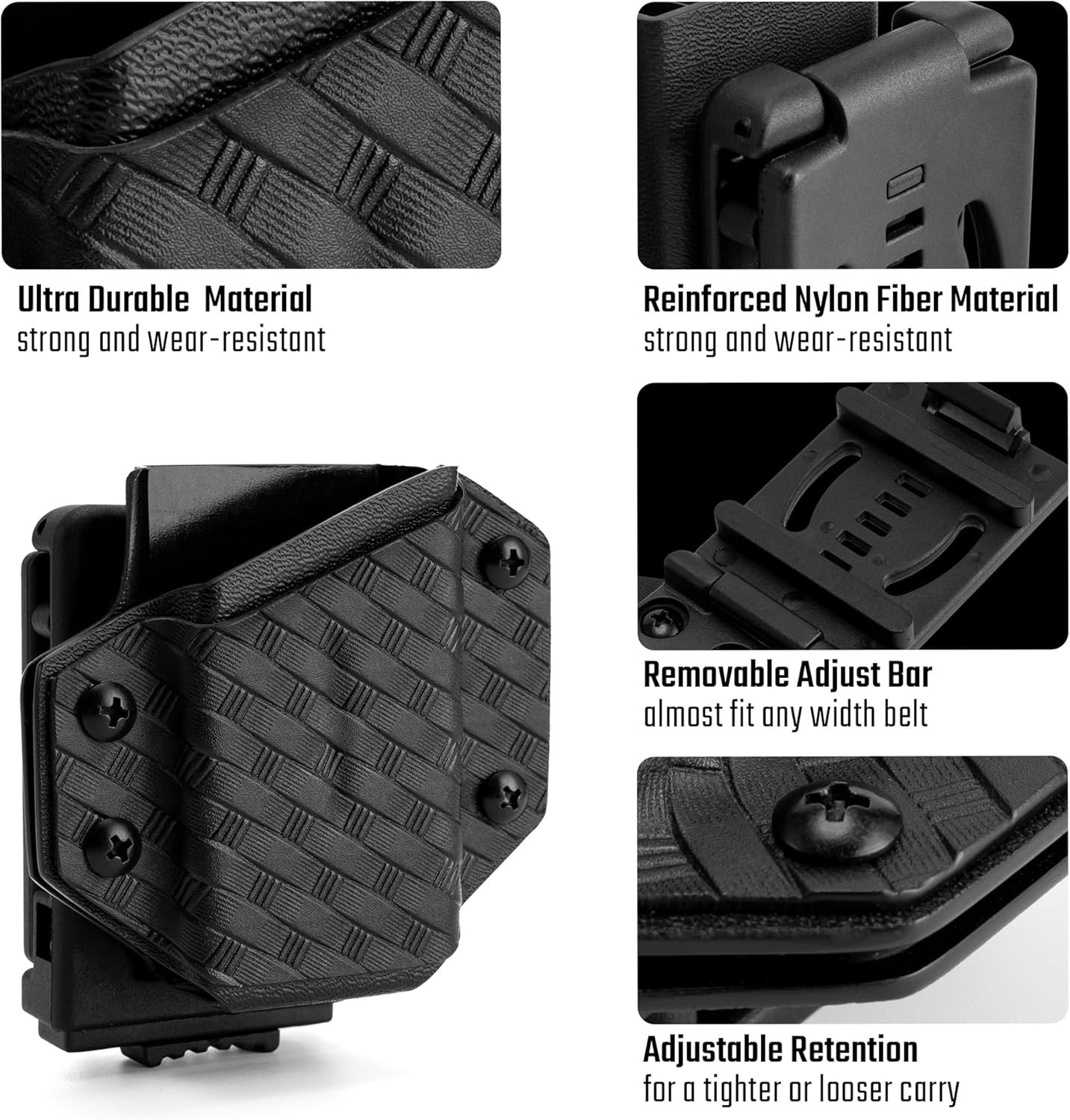Lightweight TACTICAL GEEK TX1 Multitool Sheath – Perfect for Everyday Carry