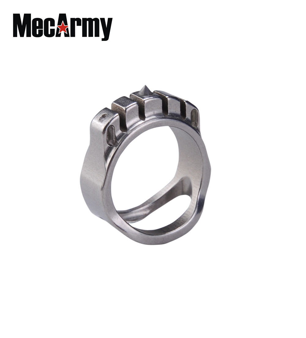 Tactical Ring( 12) With Hidden Bottle Opener Function with Bar glow in the dark