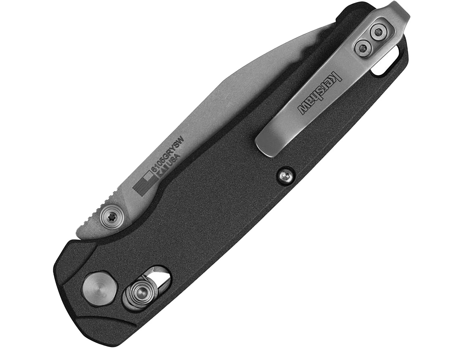 Kershaw Bel Air Pocket Knife 3″ Reverse Tanto CPM MagnaCut Stonewashed Blade