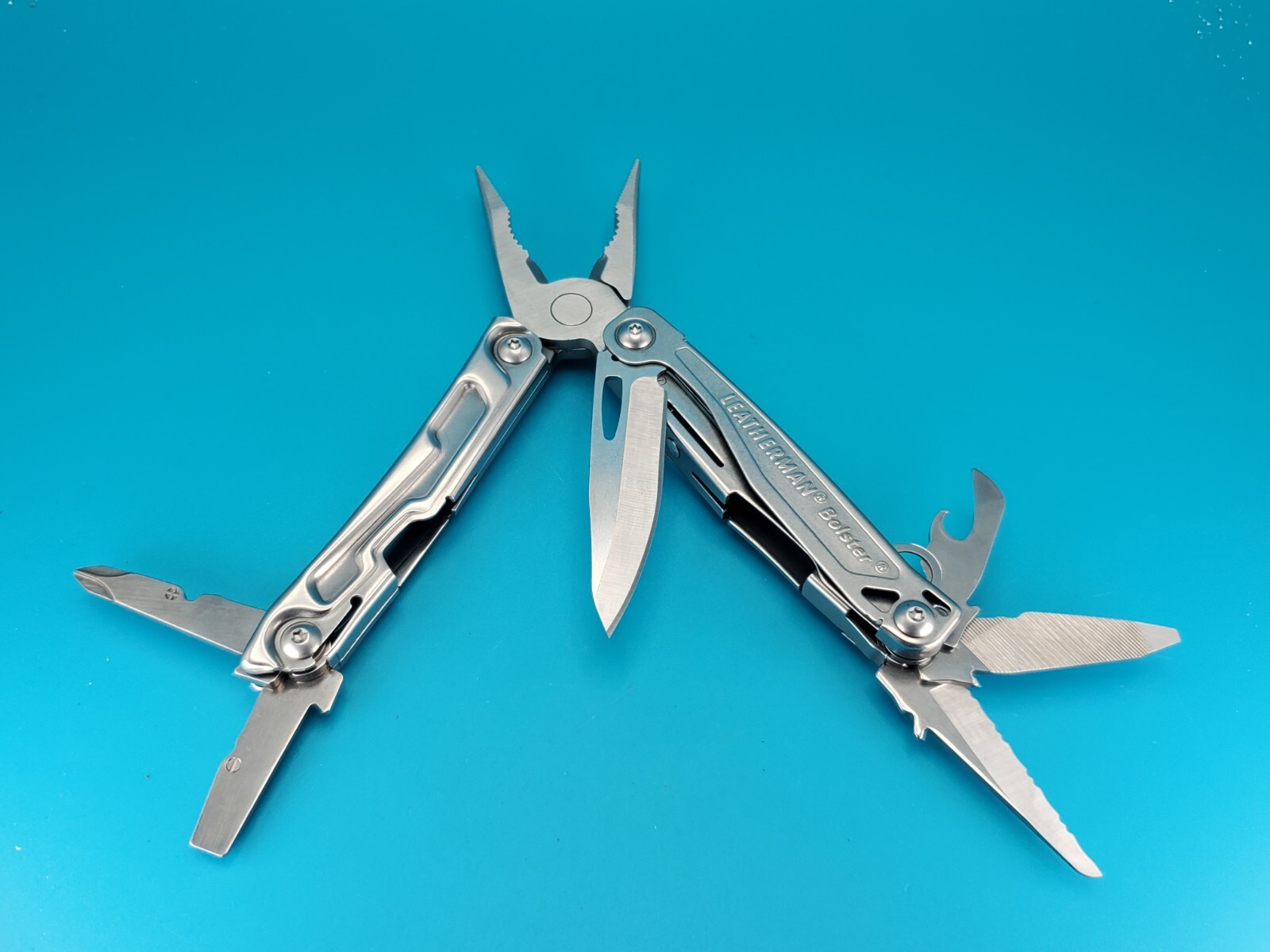 Leatherman Bolster 13 Tool Stainless Steel Multi-Tool!
