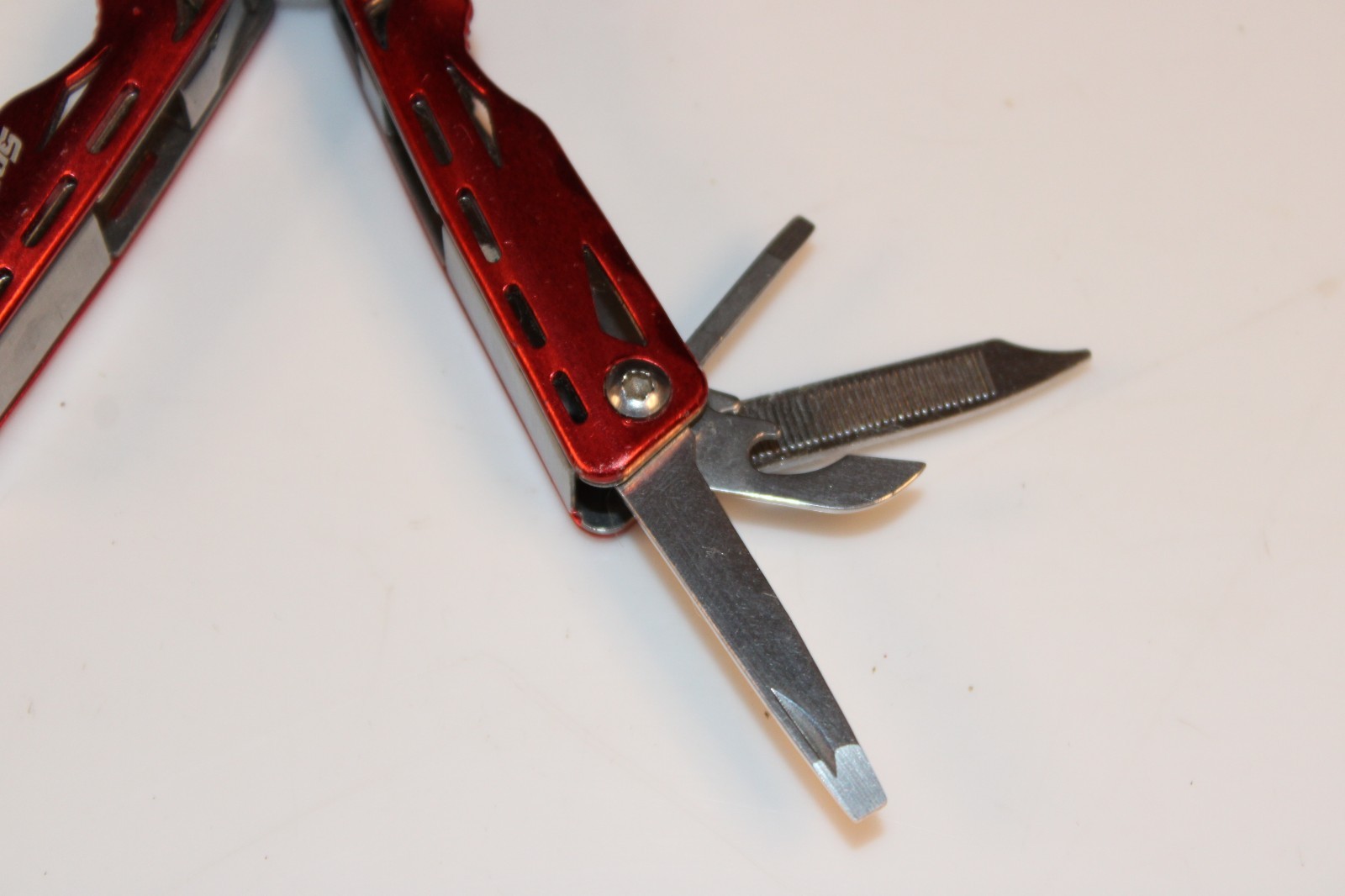 2x Snap-On Stainless Steel Red Pocket Multi-Tools