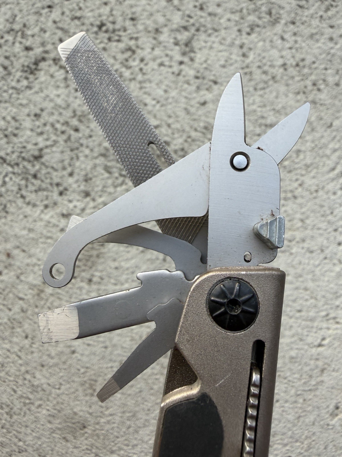 GERBER MULTI PLIER MP800 USA LEGEND FOLDING MULTI TOOL KNIFE 066V GOOD CONDITION