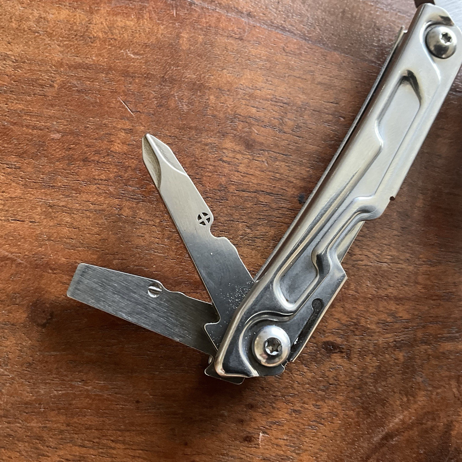 Leatherman Bolster Folding Multi-Tool Knife Plier Stainless