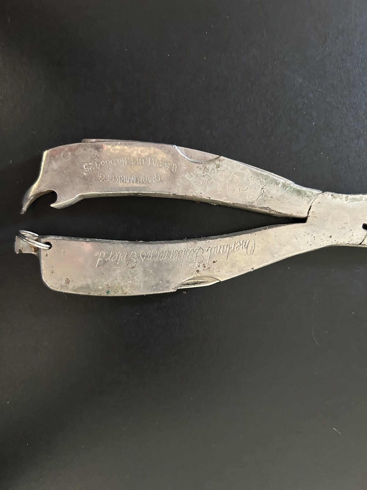 Overland Fisherman’s Friend Pliers Multitool w/ Leather Sheath No. 583425