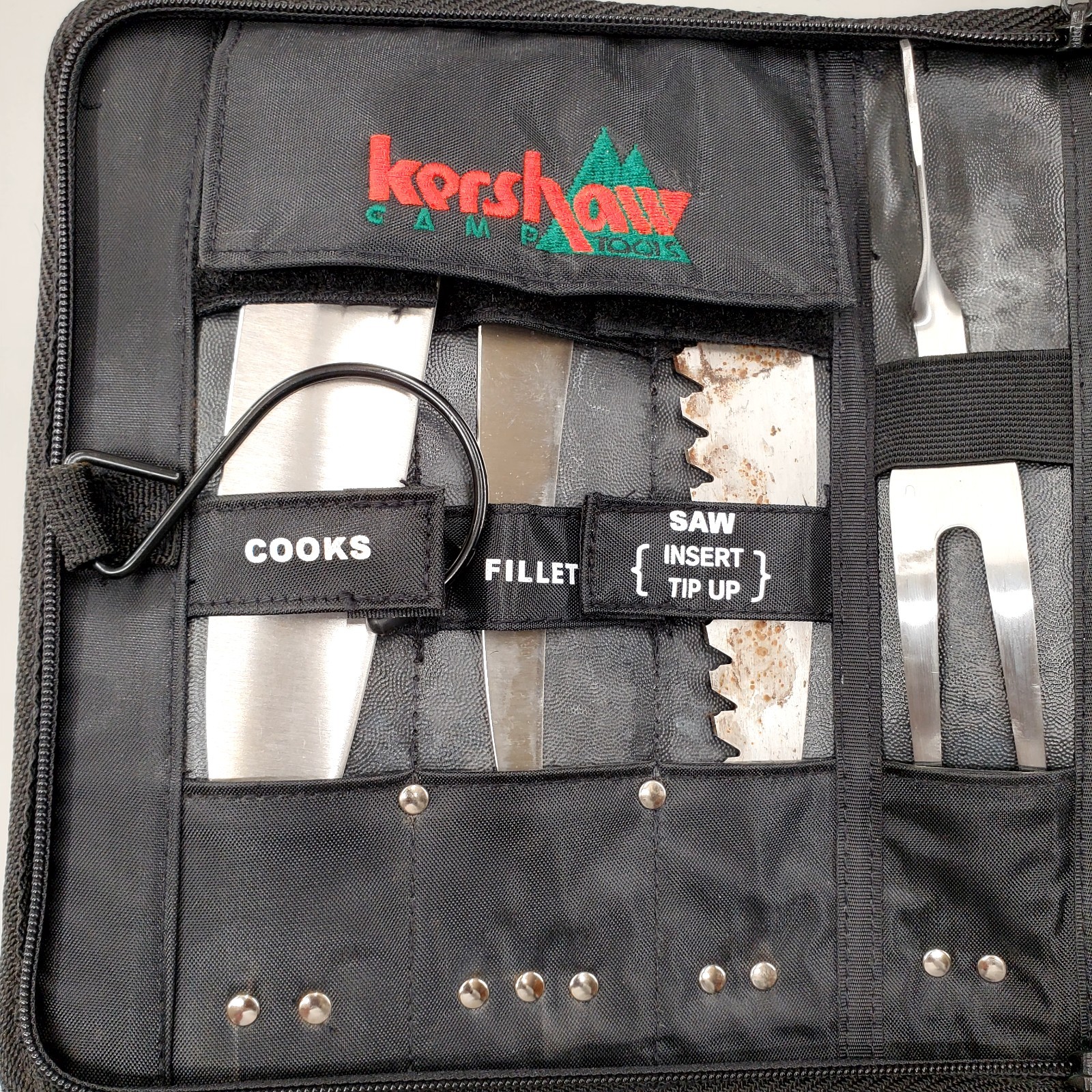 Kershaw Kai Camp Tool Utensils with Case Made in Japan