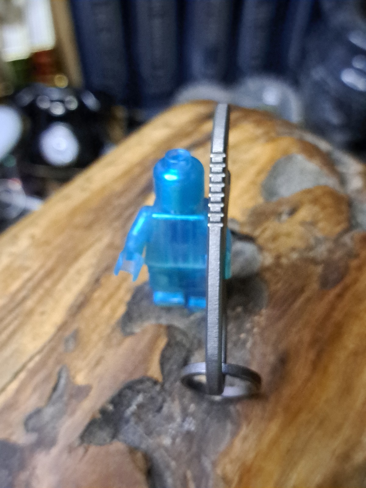 MINIMALIST TITANIUM KEYCHAIN CLAW BOTTLE OPENER