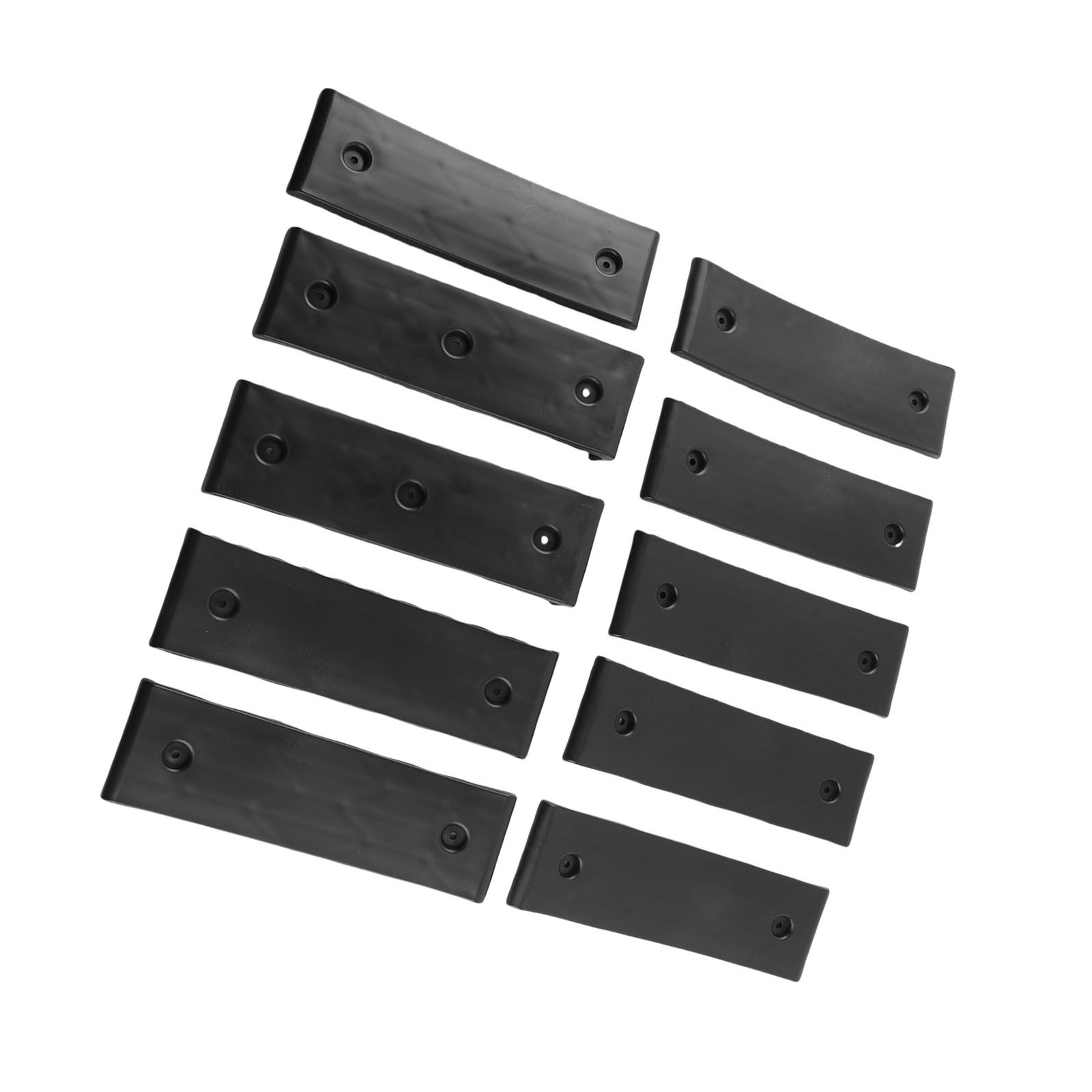 10 Piece Black Boat Trailer Bunk Slides Reduce Friction Easier Launching Fo RHWJ