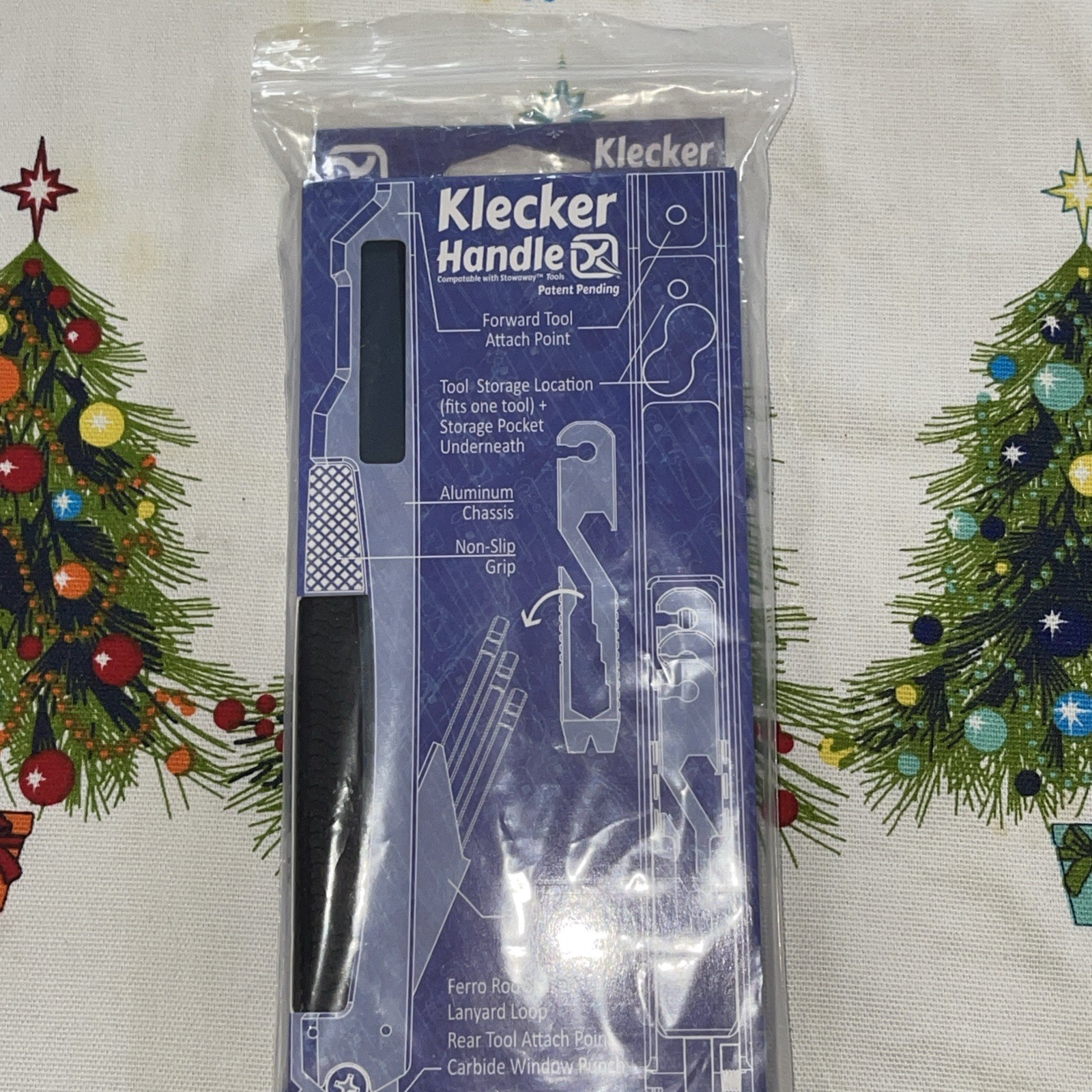 Klecker Knives Stowaway KDC Tool Handle 7.5″ Fits All Tools Incl. 2 Toothbrush’s