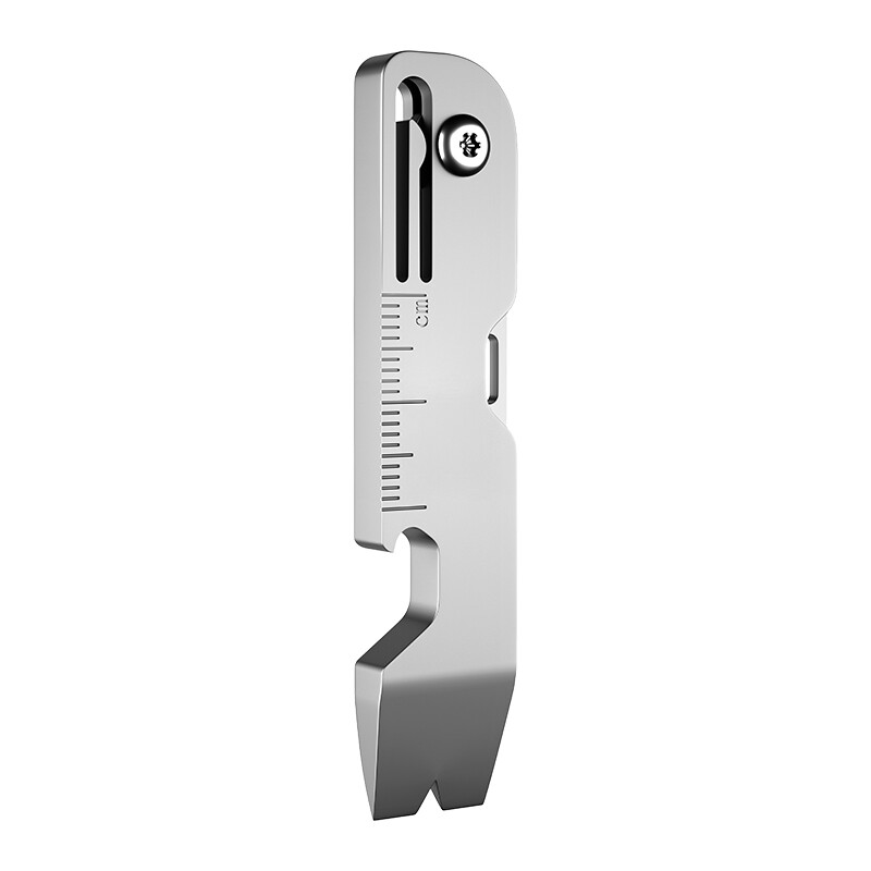New EDC Titanium Alloy Pocket Pry Bar Crowbar Opener Wrench Outdoor Multi Tools