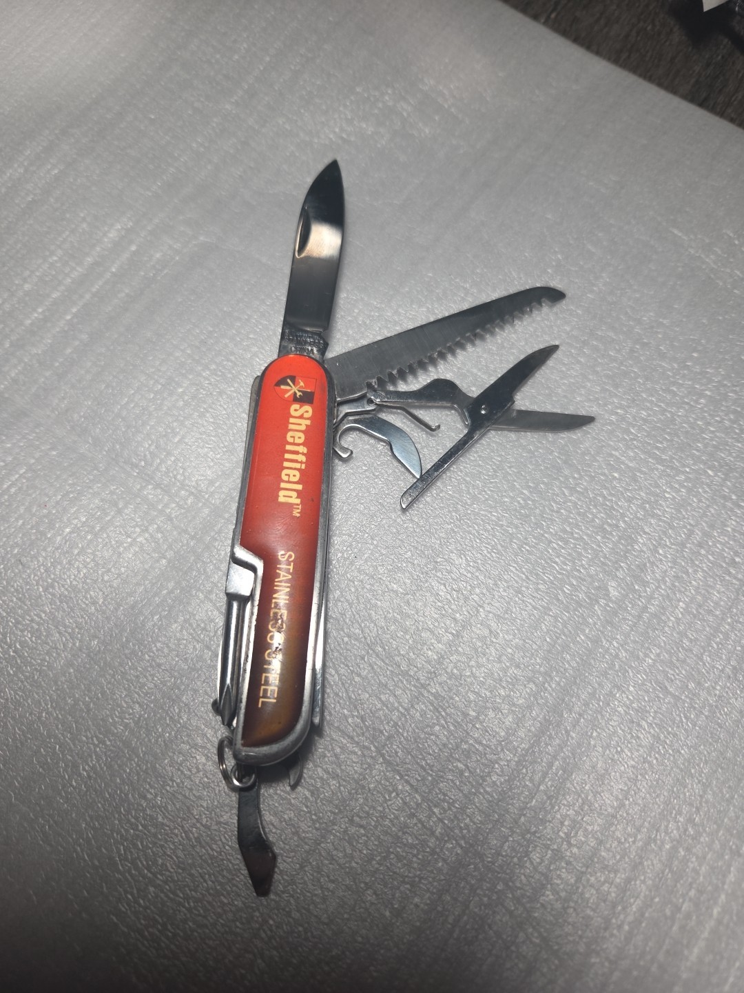 SHEFFIELD STAINLESS STEEL LOGO Multi Tool